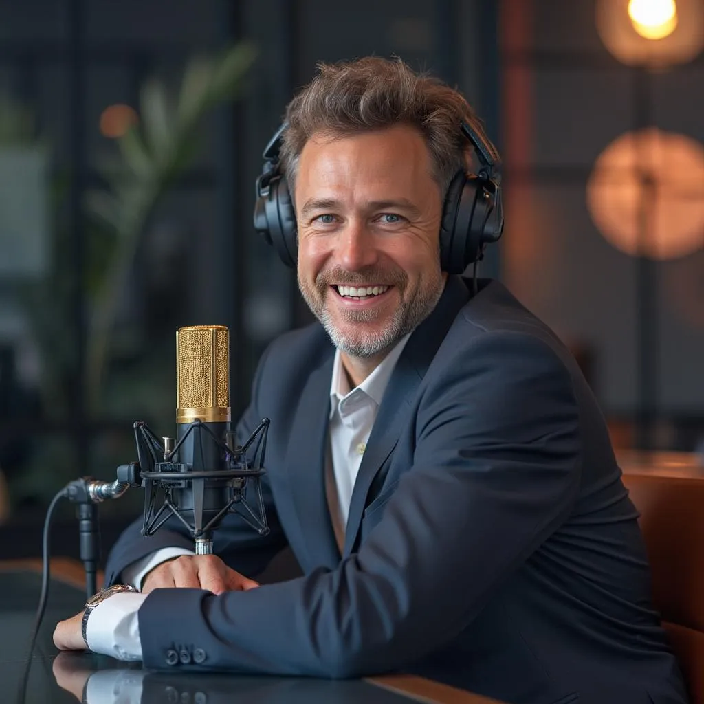Entrevista en podcast o video